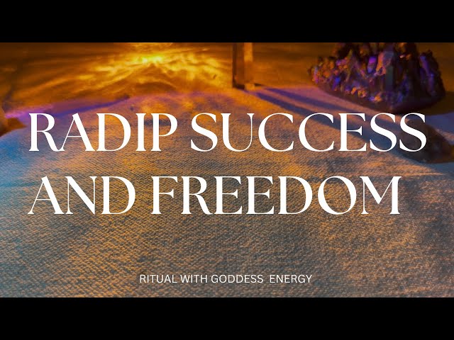 Fast-Track Your Success. Energy Healing Ritual with Goddess Energy