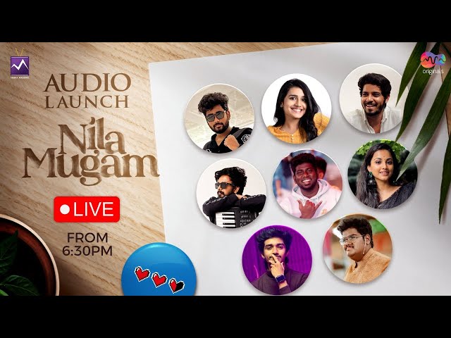 Nila Mugam Music Video Launch Live