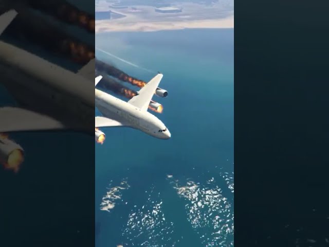 Airplane Pilot Made Emergency Landing On Base After Mid-Air Engine Failure GTA-5