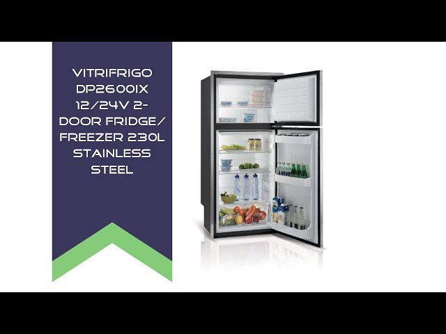 Vitrifrigo DP2600iX 12/24v 2-Door Fridge/Freezer 230L Stainless Steel - Customer Feedback Video