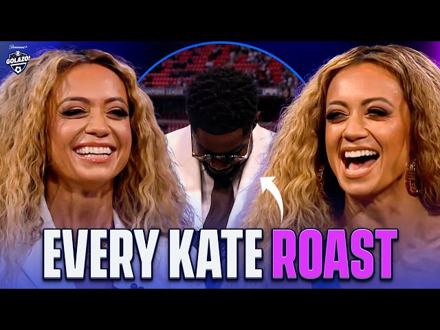 EVERY Kate Scott (formerly Abdo) Roast of 2024 on UCL Today 🌶️ | CBS Sports Golazo