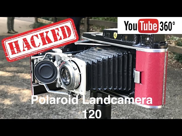 (360 Version) HACKED!!Polaroid 120 Landcamera