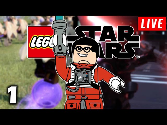 🔴LIVE! Episode 1: The Phantom Menace - LEGO Star Wars: The Skywalker Saga LETS PLAY!