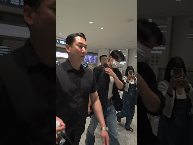 차은우 인천국제공항 입국 銀優抵仁川機場 Cha Eun Woo Arrived Incheon Airport 20240901