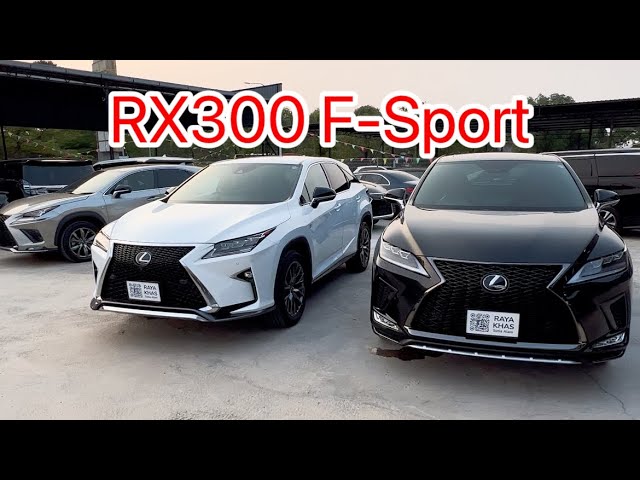 Lexus RX300 F Sport [Facelift vs Pre-Facelift]