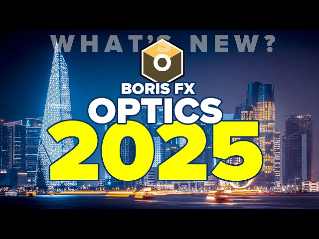 NEW Boris FX Optics 2025. What new in this Photoshop Plugin?