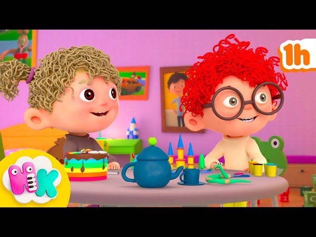 La pâte à modeler 🌈 Chansons pour Enfants | HeyKids en Français