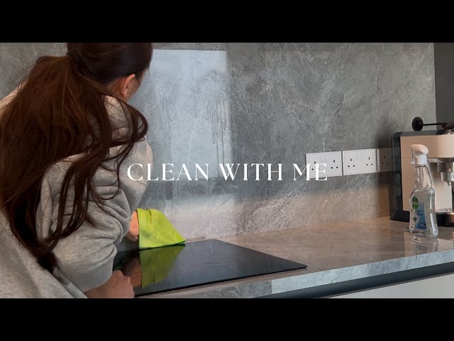 Clean with me | Monthly reset routine, relaxing apartment deep cleaning motivation