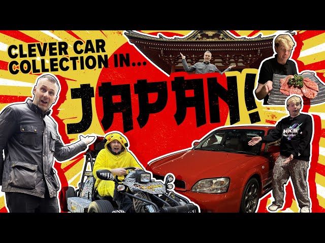 Japan! Tokyo go karts, JDM car meet, crazy shops, huge car auctions & the world’s largest Katsu