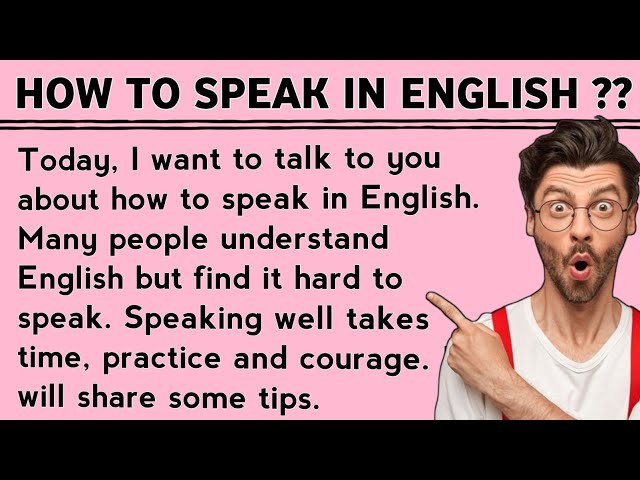 What's the BEST Way to Learn ENGLISH || Graded Reader || Improve Your English Listen And Practice