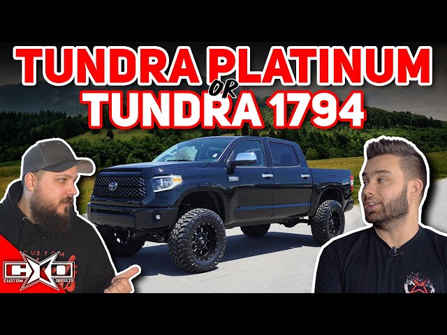 Tundra Platinum or Tundra 1794!? || This or That