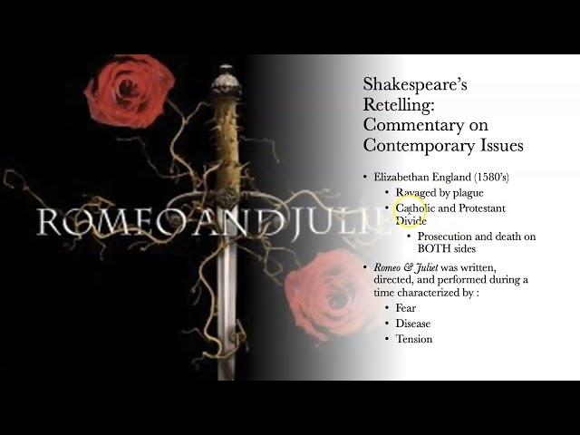 Romeo and Juliet- Introduction