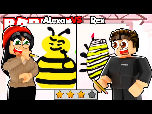 ROBLOX SPEED DRAW WITH ALEXA!