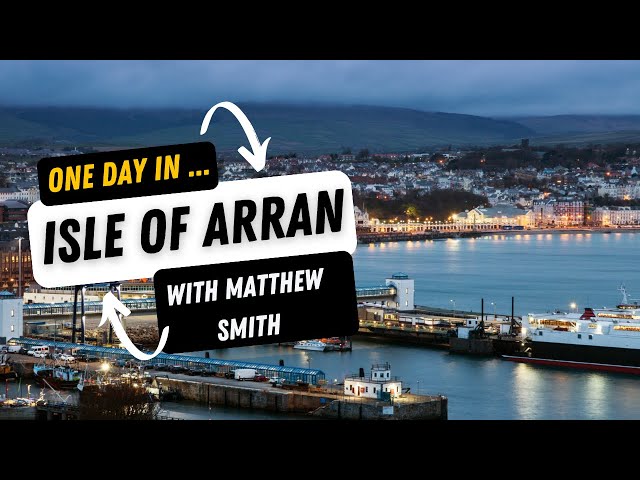 ONE day in ISLE OF ARRAN (Scotland) including an overnight coach with FLIXBUS from London to Glasgow