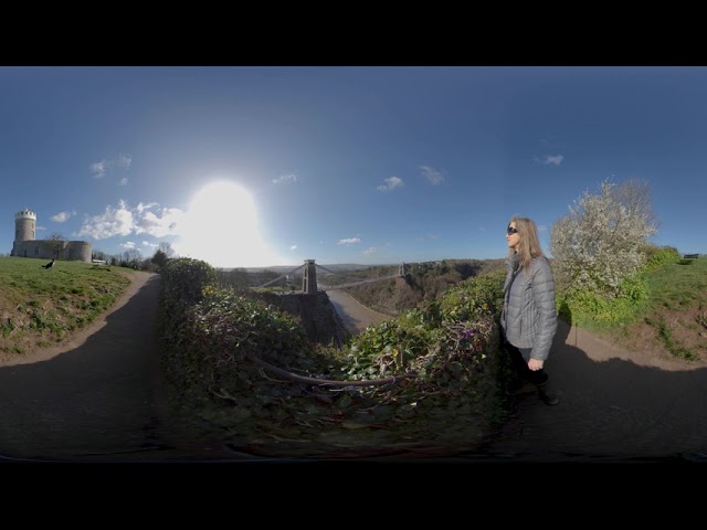 Observatory & Clifton Suspension Bridge 360 video with spatial sound