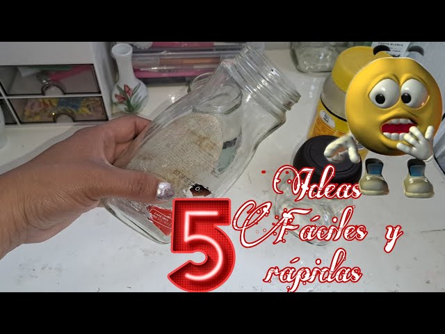 IDEAS CREATIVAS CON MATERIALES RECICLADOS // 5 DIY CRAFT