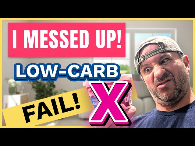 90 Day Challenge: Low Carb Day 12 - I Messed Up Big Time!