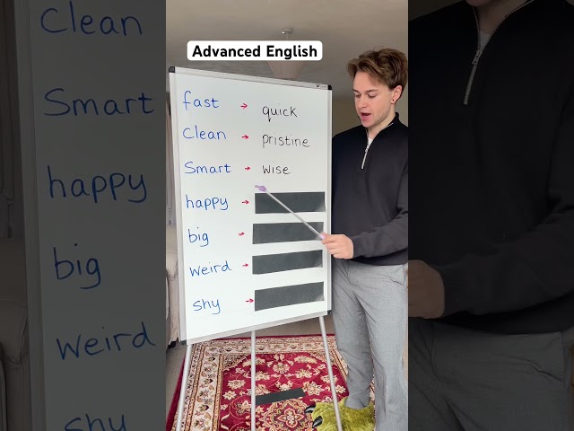 Advanced vocabulary #englishlesson #englishteacher #learnenglish #englishtips #ingles #ESL