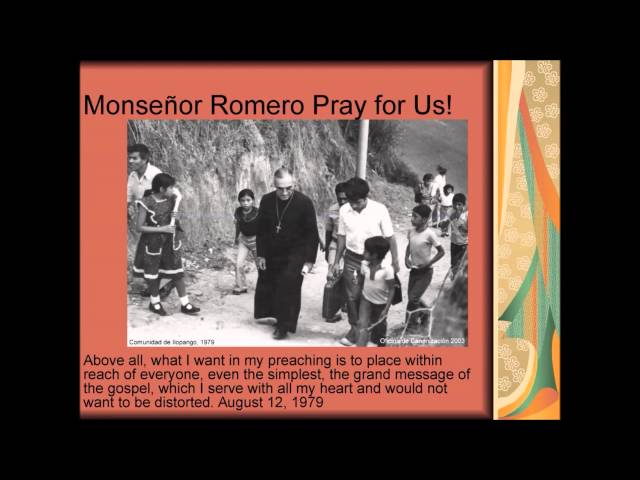 Oscar Romero. Su Mensaje. Extract of his preaches