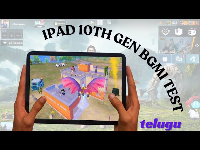 iPad 10th Gen test game PUBG Mobile 2025 || A14 Bionic chip || Gaming Review || Tech Maharaaj gaming