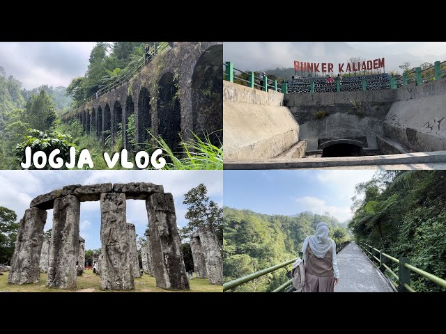 Jogja Vlog 🎒🧚‍♀️| Wisata Jogja Murah Bunker Kaliadem Merapi, Plunyon Kalikuning, Stonehenge Jogja 🍂