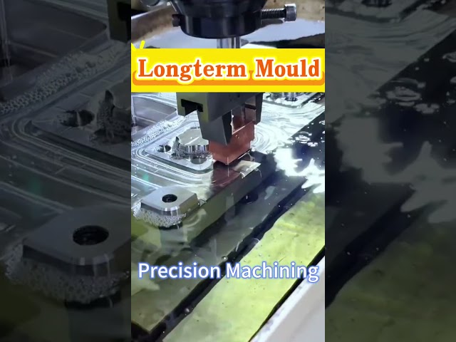 At Longterm Mould, we offer specialized mold core processing services. #5axismachining #EDM #CNC