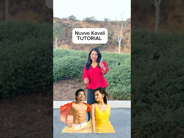 Dance tutorial for Nuvve Kavali. #dancetutorial #telugusong #trendingdance #mehaboobdilse