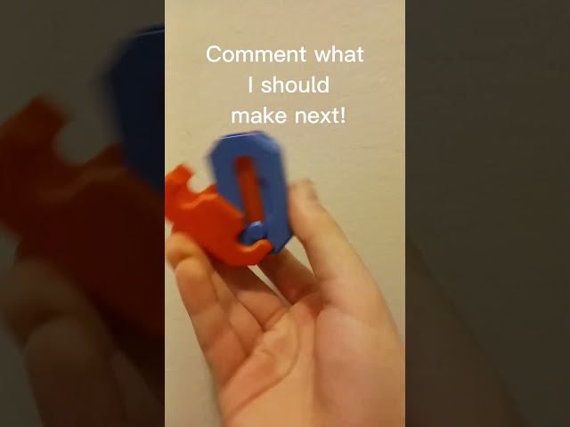 3d printed knife fidget #3dprinting #fidget #fyp