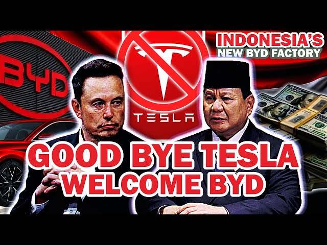 HOW INDONESIA'S NEW BYD FACTORY WILL MAKE TESLA SUFFER