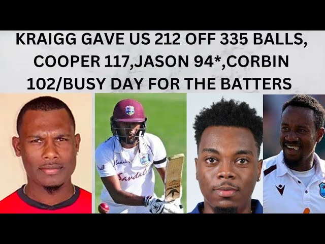 West Indies Championship, round two/Full recap of how day 2 went