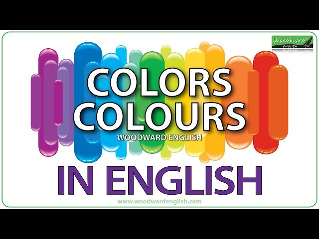 Colors in English | Colours in English | Names of colors in English | Learn English Colors