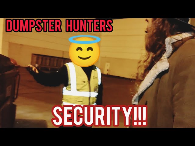 OMG! Security was called 😳 Come Dumpster Diving with us!