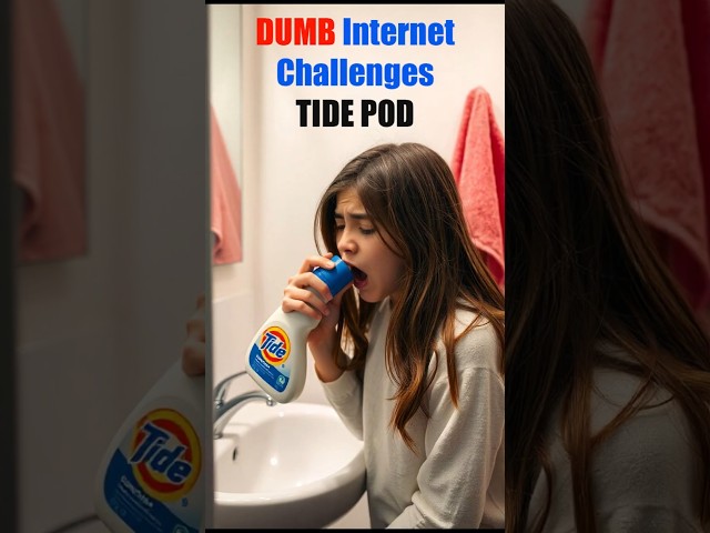 Dumbest Internet Viral Challenges - Tide Pod