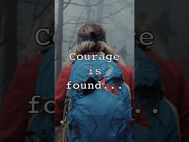 Courage in Vulnerability #courage #vulnerability #strength