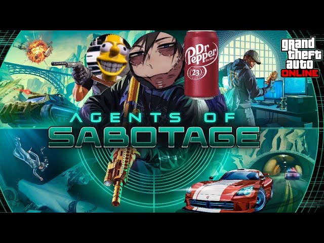 GTA Online - Fine Art file Agents of Sabotage w/ friends