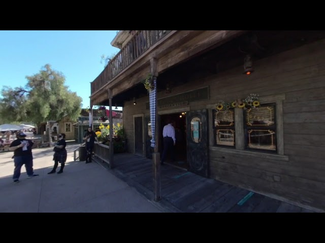 VR180 - Knott's Berry Farm - A Taste of Calico - The Mayor of Calico - August 8th 2020