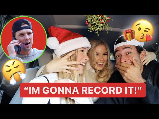 MISTLETOE PRANK ON MY BROTHERS GIRLFRIEND *she exposed us* 😘👀 // Vlogmas Vlog 6 🎅🏼✨