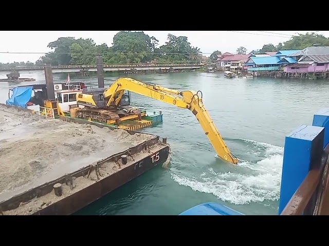 pengerukan danau Poso, Tentena Sulawesi tengah