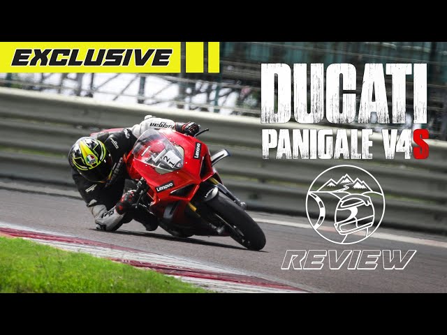 Exclusive! 2023 Ducati Panigale V4S Review | MotoGP 🚀 for the road | Sagar Sheldekar Official