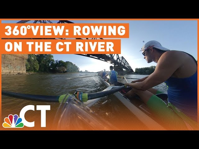 360-Degree View: Rowing on the CT River | NBC Connecticut