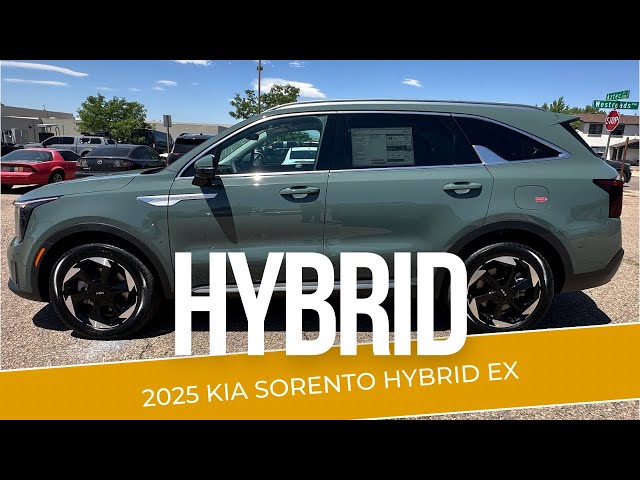 2025 Kia SORENTO HYBRID! Review of the every day features you need to know! #kia #sorento