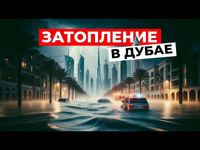 ДУБАЙ пошёл под ВОДУ 😱  ЭТО НЕ ФЕЙК❌ Зарождение новой АТЛАНТИДЫ!?