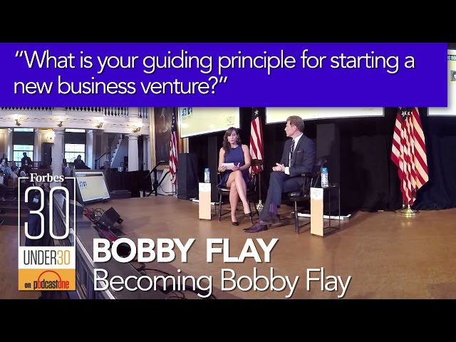 Forbes 30 Under 30 Summit | Bobby Flay | Q1 What's your guide for starting a new venture? 360°