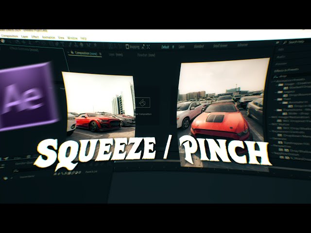 Fisheye / Squeeze / Pinch Effect In After Effects | Tutorial | Aksxhiy |