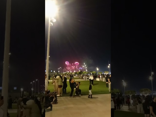 Fireworks dubai marina #dubai #shortsfeed #viralvideo #shorts #short #newyear #ytshorts #funny