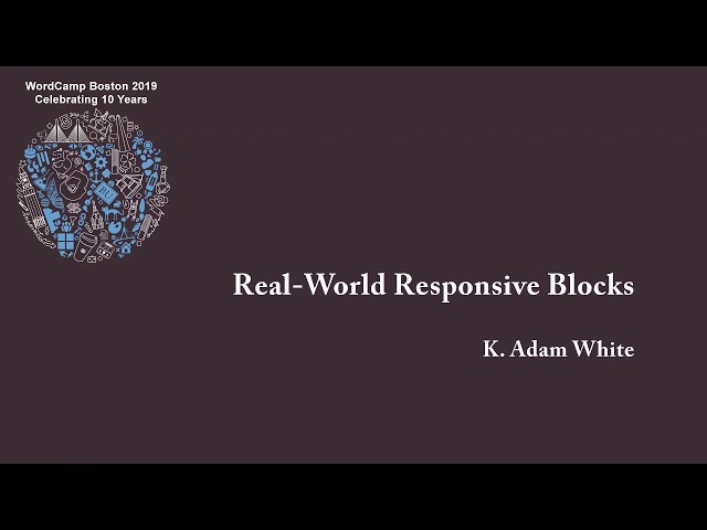 Real World Responsive Blocks