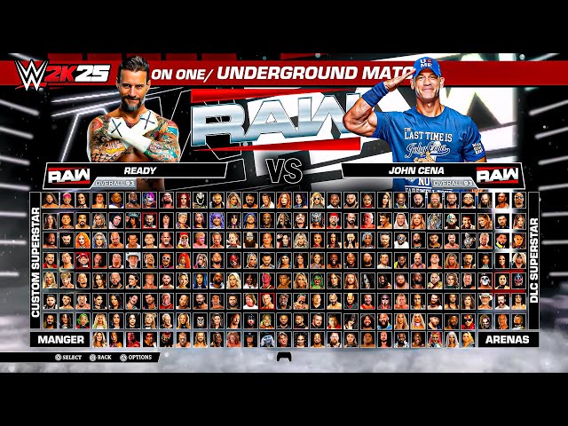 WWE 2K25: New Underground Match | Gameplay Concept!