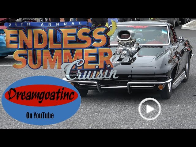 Ocean City MD Endless Summer Cruisin Dreamgoatinc Hot Rods Classic Muscle Car and Customs 4K Video