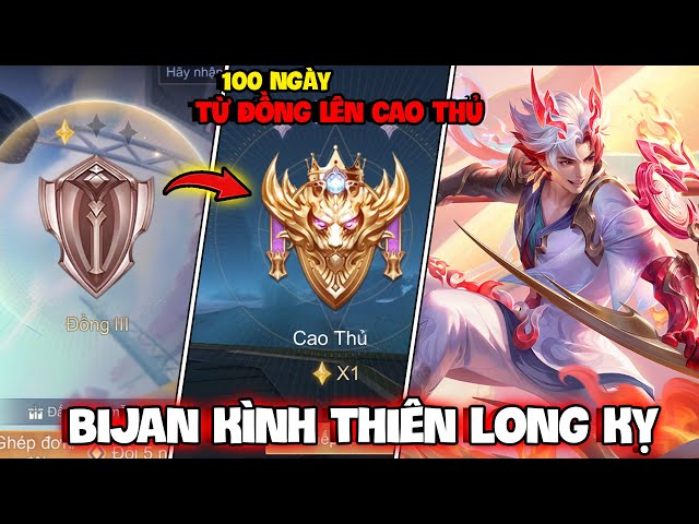 VUX TÓM TẮT 100 NGÀY BIJAN TỪ ĐỒNG LÊN CAO THỦ LIÊN QUÂN MOBILE PART1