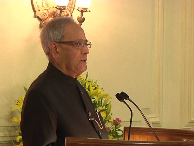 President Mukherjee meets with students from Manipur and teachers from Jammu & Kashmir (Part 2)